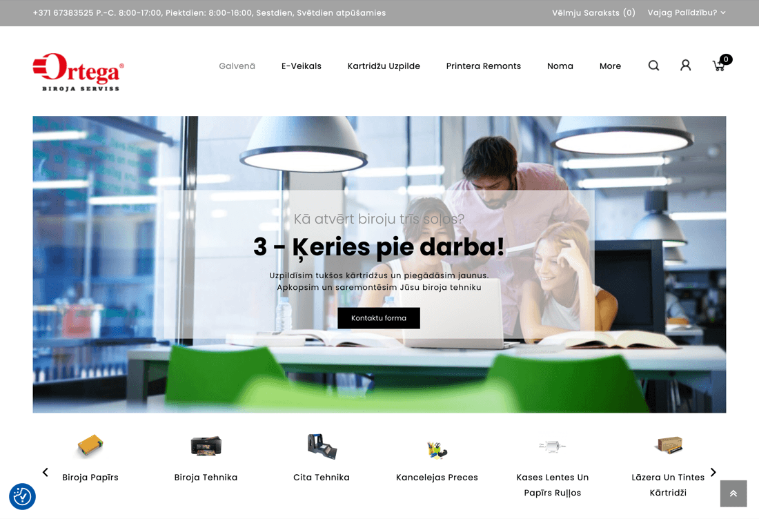 Ortega — WooCommerce · Order processing